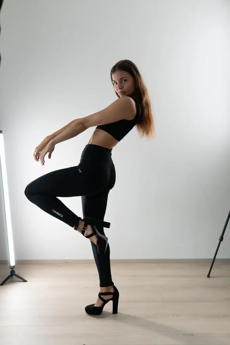 Studio portrait - seated pose